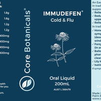 IMMUDEFEN Cold & Flu Medicine 200mL